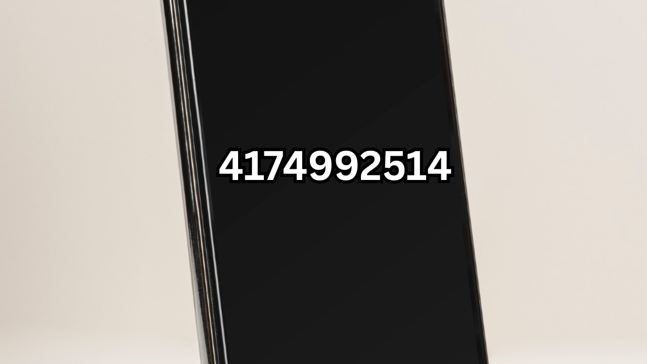 4174992514 Everything You Need to Know About This Phone Number
