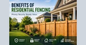 Benefits of Residential Fencing: Choosing the Right Fence for Your Home